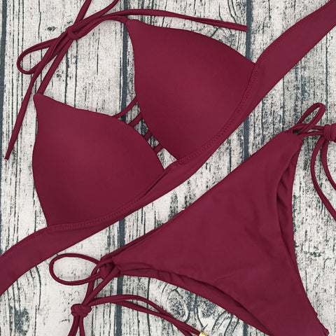 Sexy Bikini Set Brazilian Push Up Swimsuits