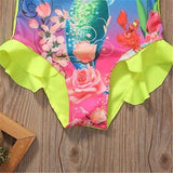 Kids Baby Girls Toddler Ariel Swimsuit Swimwear