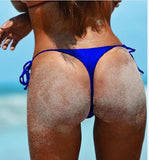 Sexy tiny brazilian bikini bottom female swimwear
