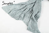 Simplee Warm knitted mermaid blanket Princess fish tail kids