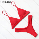 Swimwear Women Swimsuit Sexy Push Up Micro Bikinis Set Swimming
