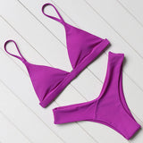 Swimwear Women Swimsuit Sexy Push Up Micro Bikinis Set Swimming