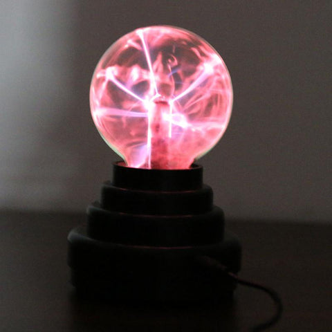 Plasma Ball Kids Room Party Christmas Decor Electrostatic Sphere Light