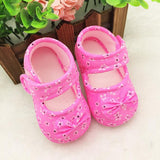 Kids Baby Bowknot Printing Newborn Cloth Shoes
