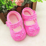 Kids Baby Bowknot Printing Newborn Cloth Shoes