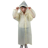 Kids Rain Poncho Unisex Transparent