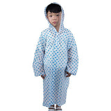 Kids Rain Poncho Unisex Transparent