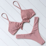 Swimwear Women Swimsuit Sexy Push Up Micro Bikinis Set Swimming