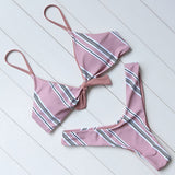 Swimwear Women Swimsuit Sexy Push Up Micro Bikinis Set Swimming