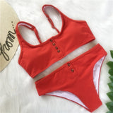 Ariel Sarah 2018 New White Bikini Sexy Swimwear