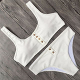 Ariel Sarah 2018 New White Bikini Sexy Swimwear