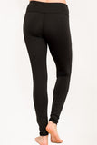 High performance legging with a cut out design
