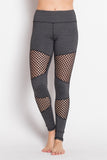 Stylish mesh workout high performance legging.