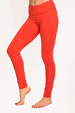 Stylish legging with mesh insert