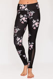 Stylish legging with mesh insert