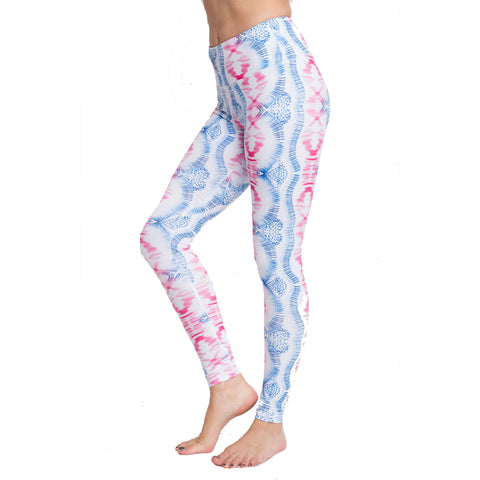 High Performance Assort Color Printed Yoga Legging