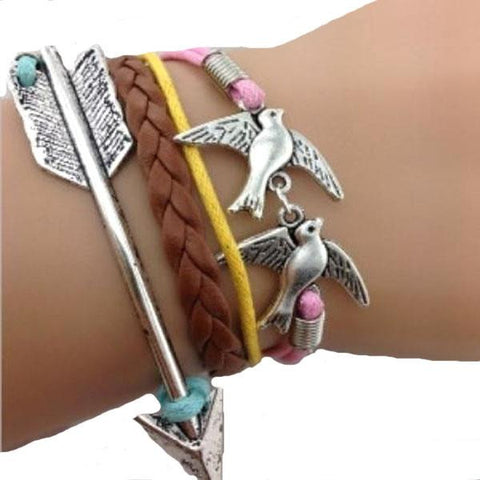Soaring Forward Bird Bracelet