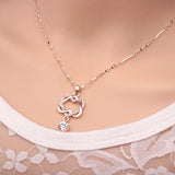 Elegant Heart Rose Gold Pendant