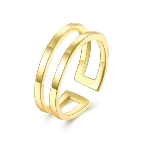 Gold Filled Adjustable Ring