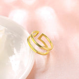 Gold Filled Adjustable Ring