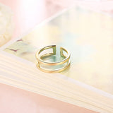Gold Filled Adjustable Ring