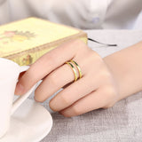 Gold Filled Adjustable Ring