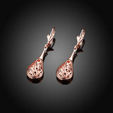 Rose Gold Bohemian Drop Earring