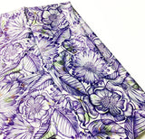 Sketched Daisy 7/8 Leggings - Purple