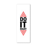 Do It Right White Yoga Mat