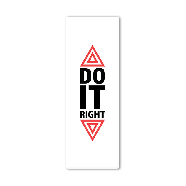Do It Right White Yoga Mat