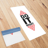 Do It Right White Yoga Mat