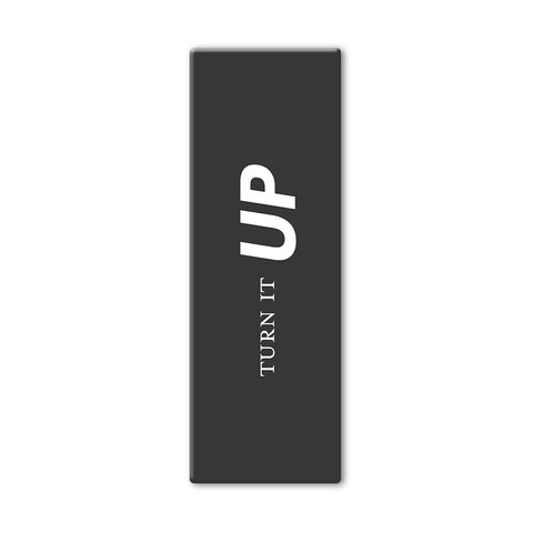 Turn It Up Charcoal Yoga Mat