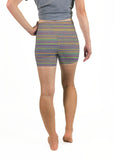 Multi Stripe Booty Short