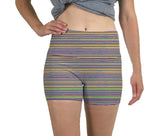Multi Stripe Booty Short