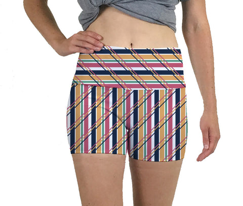 Stripes on Stripes Booty Short